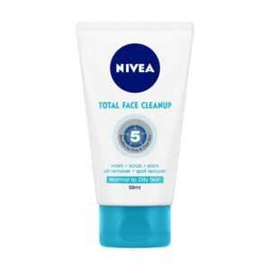 nivea total face clean up for women